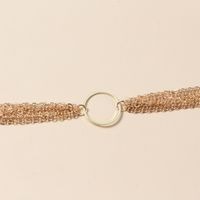 Simple Fashion Alloy Multilayer Anklet main image 3