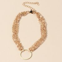 Simple Fashion Alloy Multilayer Anklet main image 5
