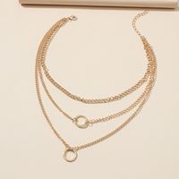 Einfache Mehrschichtige Halskette Der Koreanischen Mode main image 5