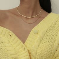 Simple Retro Double-layer Necklace main image 6