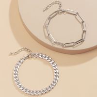 Retro Simple Metal Anklet Set main image 5