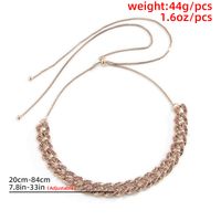 Fashion Adjustable Micro-studded Necklace main image 6