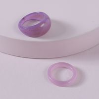 Fashion Resin Acrylic Exaggerated Ring main image 2