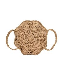 New Simple Hollow Portable Woven Shoulder Bag main image 3