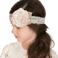 Fashion Cute Chiffon Flower Lace Headband main image 5