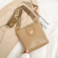 Fashion Embossed Button Small Bag main image 1
