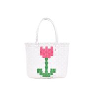 Fashion Woven Flower Portable Bag sku image 1