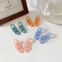 Korean Jelly Chain Earrings main image 4
