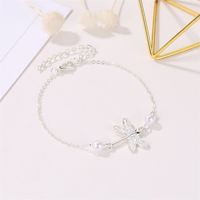 Fashion Cute Animal Dragonfly Pearl Anklet Wholesale main image 5