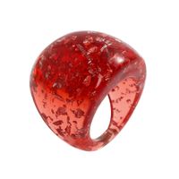 Fashion Acrylic Resin Colorful Ring main image 1