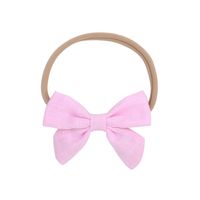 Fashion Simple Cotton Bow Hair Ring Set sku image 2