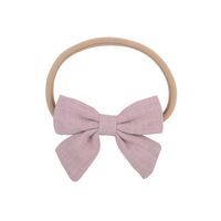 Fashion Simple Cotton Bow Hair Ring Set sku image 3