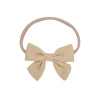 Fashion Simple Cotton Bow Hair Ring Set sku image 6