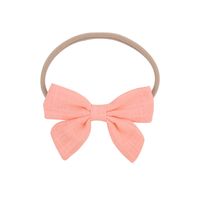 Fashion Simple Cotton Bow Hair Ring Set sku image 7