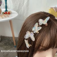 Fashion Colorful Butterfly Hairpin Wholesale main image 1