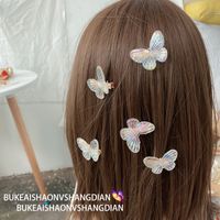 Fashion Colorful Butterfly Hairpin Wholesale main image 4