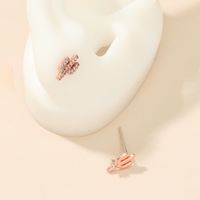 Korean Cactus Shape Asymmetric Earrings main image 5
