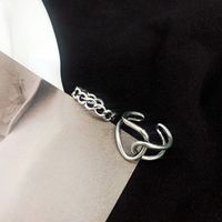 Korea Cross Chain All-in-one Ring Wholesale main image 4