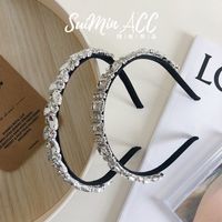 Korean Full Diamond Rhinestone Thin Headband main image 5