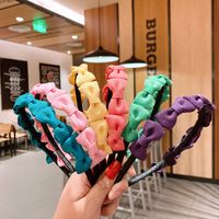 Korean Candy-colored Bow-knot Headband Wholesale main image 4