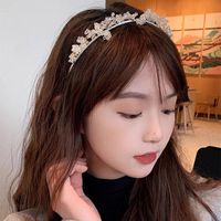 Korean Crystal Thin-edged Headband Wholesale main image 3