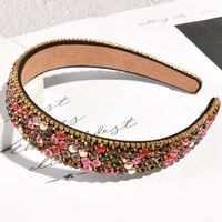 Baroque Color Rhinestone Headbands Wholesale main image 4