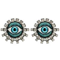 Retro Eye Shape Earrings sku image 1