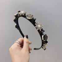 Mehrschichtiges Stirnband Aus Perlen-strasslegierung Aus Schmetterling sku image 15