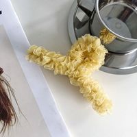 Korean Lace Candy Color Large Hair Clip sku image 1