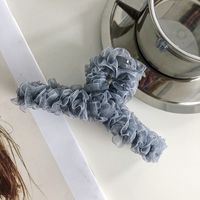 Korean Lace Candy Color Large Hair Clip sku image 4