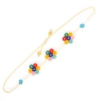 Daisy Seven-color Flower Beaded Bracelet sku image 1