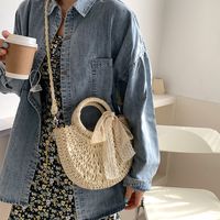 New Simple Fashion Woven Handbag main image 2