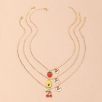 Cute Fashion Creative Fruits Necklace main image 2