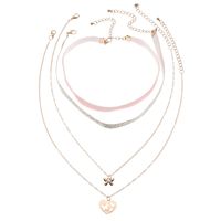 Fashion Simple Multi-layer Rhinestone Necklace main image 5