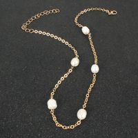 Collier De Perles Simple De Forme Spéciale main image 3