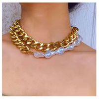 Fashion Special-shaped Pearl Multi-layer Necklace main image 1
