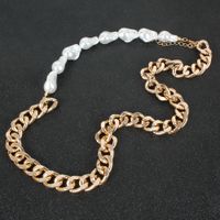 Fashion Special-shaped Pearl Multi-layer Necklace main image 4