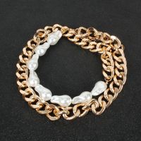 Fashion Special-shaped Pearl Multi-layer Necklace main image 5