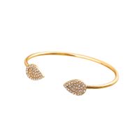 Alloy Simple Geometric Water Drop Diamond Bracelet main image 2