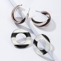 Retro Resin Acrylic Earrings Set Wholesale main image 5