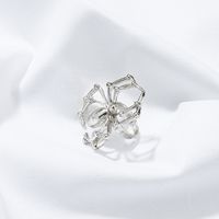 Fashion Spider Open Alloy Ring Wholesale main image 1