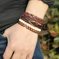Simple Woven Leather Bracelet main image 6