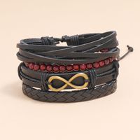 Retro Woven Leather Bracelet Set main image 4