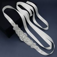 Ceinture De Perles De Riz Strass Perle Simple main image 3