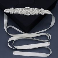 Ceinture De Perles De Riz Strass Perle Simple main image 4