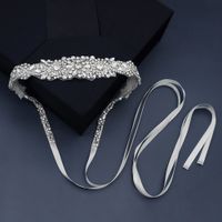 Fashion Simple Rhinestone Hand-sewn Belt main image 4