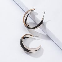 Retro Resin Acrylic Earrings Set Wholesale sku image 2