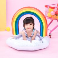 Wholesale Inflatable Rainbow Swimming Ring main image 1