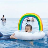 Wholesale Inflatable Rainbow Swimming Ring main image 3
