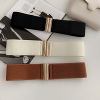 New Fashion Elastic Elastic Women's Wide Belt main image 1